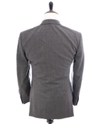 RALPH LAUREN PURPLE LABEL - Gray & Black Houndstooth “Anthony” Suit - 40L