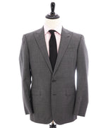 RALPH LAUREN PURPLE LABEL - Gray & Black Houndstooth “Anthony” Suit - 40L