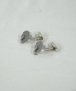 TATEOSSIAN - RT Gray Pulley Cufflinks With Grey Carbon Fibre -