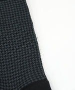 MARCOLIANI - Black & Gray Houndstooth Cotton Socks - N/A