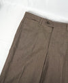 SAKS FIFTH AVE - Summer Blend Wool & Linen Flat Front Dress Pants - 32W