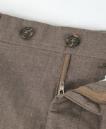 SAKS FIFTH AVE - Summer Blend Wool & Linen Flat Front Dress Pants - 32W
