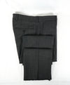 SAKS FIFTH AVE - Bold Gray Birdseye Flat Front Dress Pants - 29W