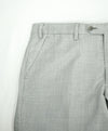 SAKS FIFTH AVE - Light Gray 100% SILK Made In Italy Flat Front Dress Pants - 32W