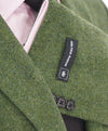 SAKS 5TH AVE BY HICKEY FREEMAN - Green Flannel Wool Blazer -  44L