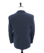 SAKS 5TH AVE BY HICKEY FREEMAN - Blue Flannel Wool Blazer -  42R