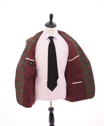 SAKS 5TH AVE BY HICKEY FREEMAN - Madras Multi-Color Plaid Flannel Blazer - 42R