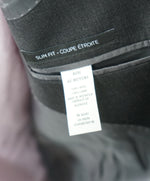 SAKS FIFTH AVENUE - 100% Wool Slim Fit Charcoal Gray Blazer - 40R