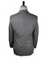 SAKS 5TH AVE BY HICKEY FREEMAN - Navy & Ivory Houndstooth Wool Blazer - 46R