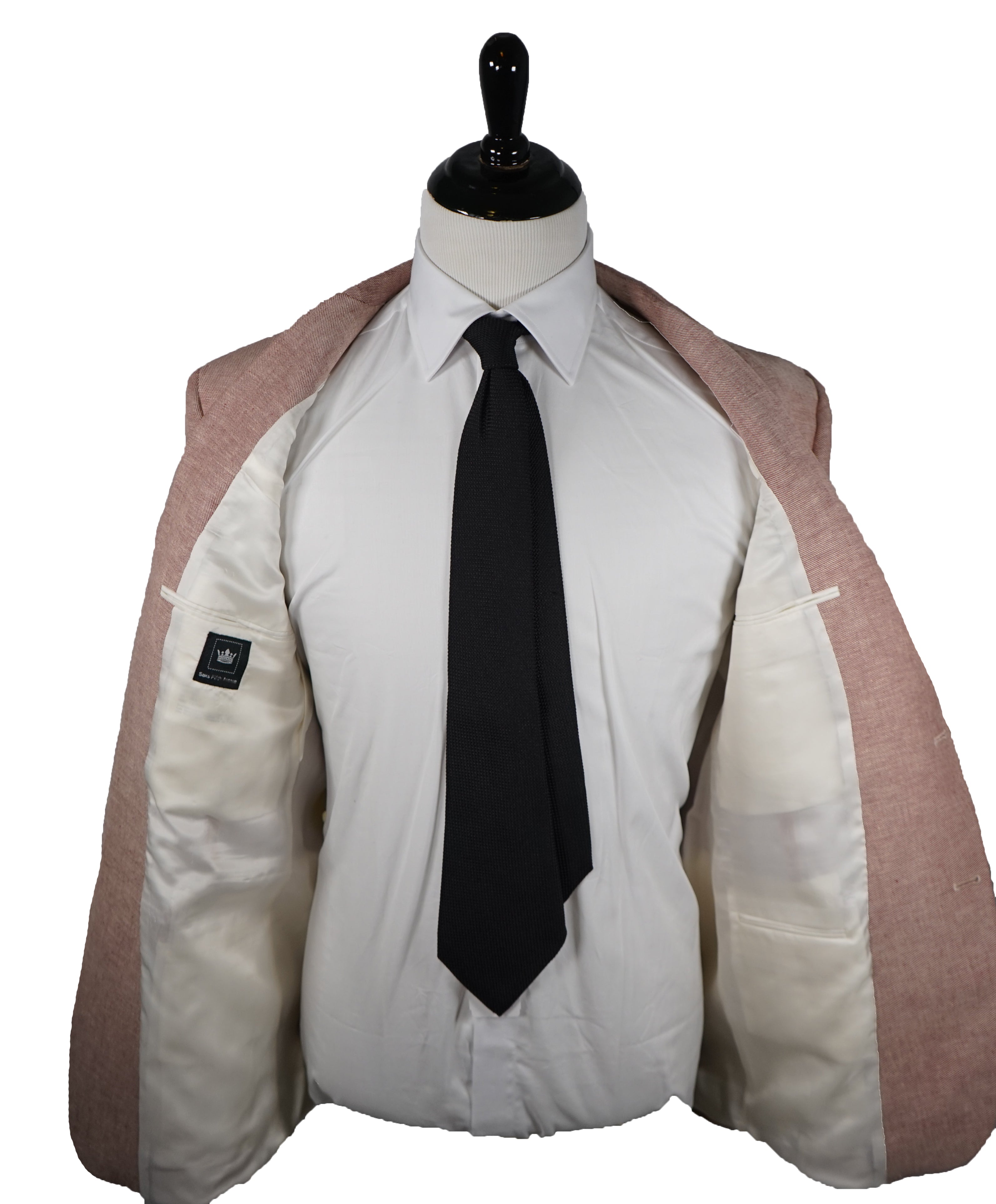 SAKS 5TH AVE BY HICKEY FREEMAN - Salmon Fleck Cotton Blazer - 44R
