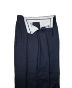 SAKS FIFTH AVENUE - Flannel Blue Check Dress Pants - 31W
