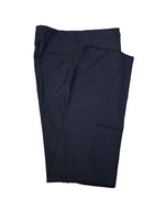 SAKS FIFTH AVENUE - Flannel Blue Check Dress Pants - 31W