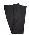 SAKS FIFTH AVENUE -  Solid Black Made In Italy Dress Pants - 36W