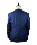 SAKS FIFTH AVENUE / ERMENEGILDO ZEGNA- Slim Cobalt Blue Wool/Silk Blazer- 40R
