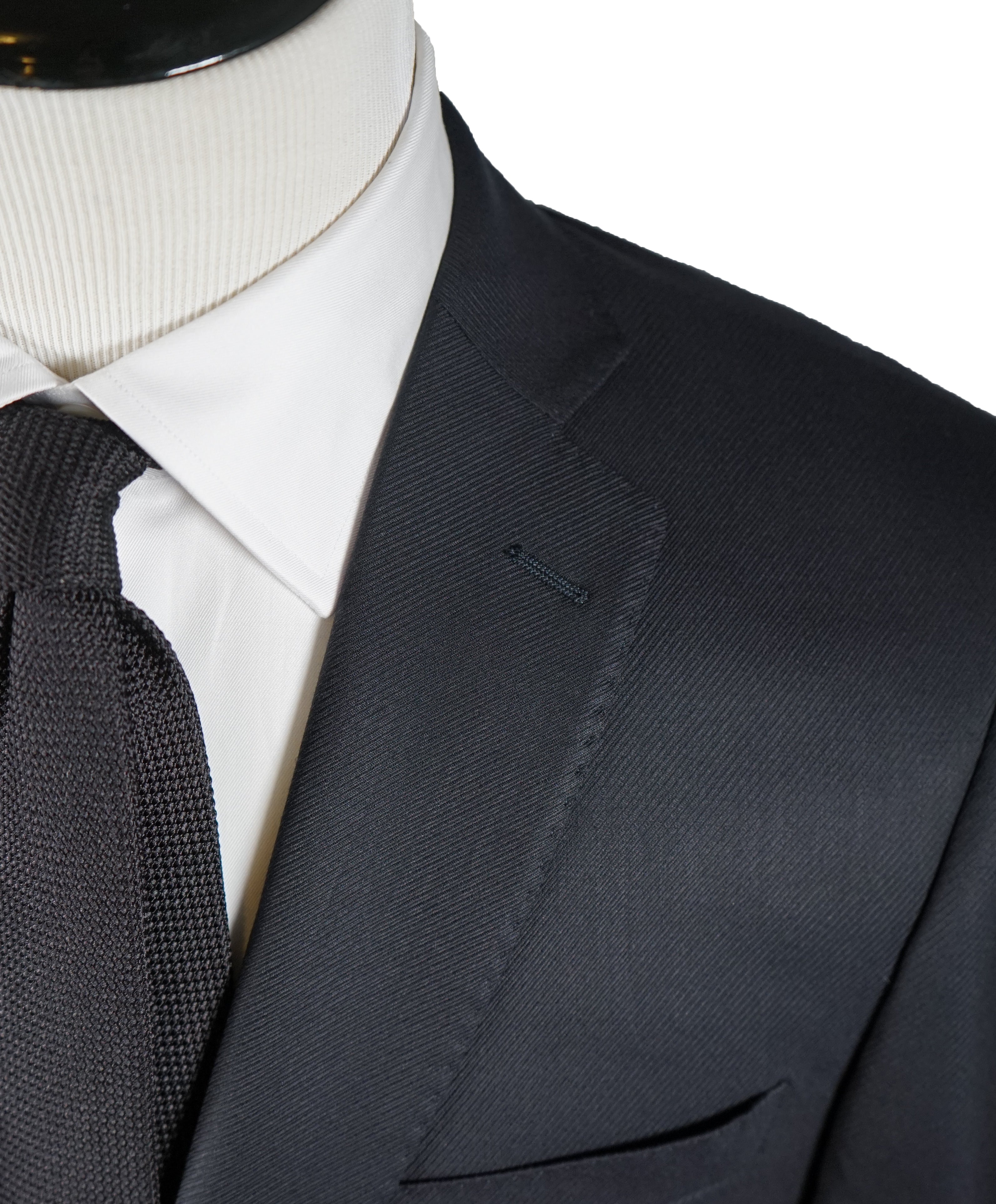 SAKS FIFTH AVENUE ERMENEGILDO ZEGNA CLOTH - Navy Twill Made in Italy Blazer- 40R