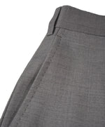 SAKS FIFTH AVE - Gray Wool MADE IN ITALY Flat Front Dress Pants - 38W
