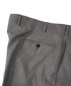 SAKS FIFTH AVE - Gray Wool MADE IN ITALY Flat Front Dress Pants -  38W