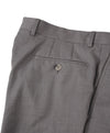 SAKS FIFTH AVE - Light Gray Wool Flat Front Dress Pants - 35W
