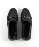 SALVATORE FERRAGAMO - “Nowell” Black Slip-On Ganccini Venetian Loafers - 7.5 EE