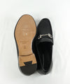 SALVATORE FERRAGAMO - “Mason” Pebbled Leather Logo Bit Loafers - 8.5 EE