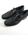 SALVATORE FERRAGAMO - “GRANDIOSO Gancini Bit Loafer Black Leather - 9.5 D