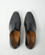 SALVATORE FERRAGAMO - “CARMELO” Whole-Cut Black Oxfords - 9.5 D