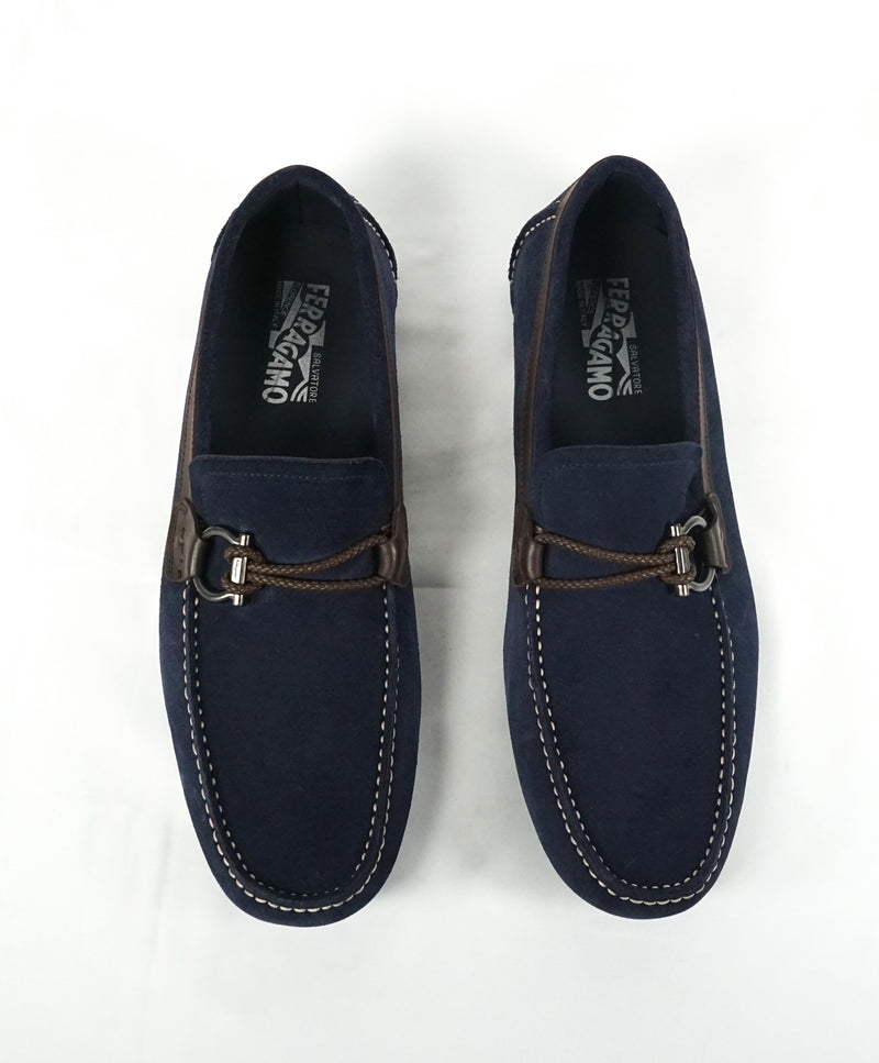 Salvatore ferragamo sales gancio loafers
