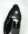 SALVATORE FERRAGAMO - "Antoane" Black Patent Leather Tipped Loafer - 8.5