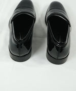 SALVATORE FERRAGAMO - "Antoane" Black Patent Leather Tipped Loafer - 8.5