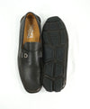 SALVATORE FERRAGAMO - Brown Leather Side Gancio Bit Loafer - 11.5 D