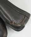 SALVATORE FERRAGAMO - Brown Leather Side Gancio Bit Loafer - 11.5 D