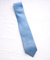 SALVATORE FERRAGAMO - Powder Blue & Green Gancini Print Tie  -