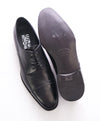 SALVATORE FERRAGAMO - “MABEL” Black Calf Leather Cap Toe Oxford - 10 D