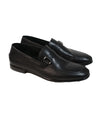 SALVATORE FERRAGAMO - “Ruston” Black Multi-Textured Leather Loafer - 7.5