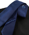 SALVATORE FERRAGAMO - Skinny Navy Rooster Tie