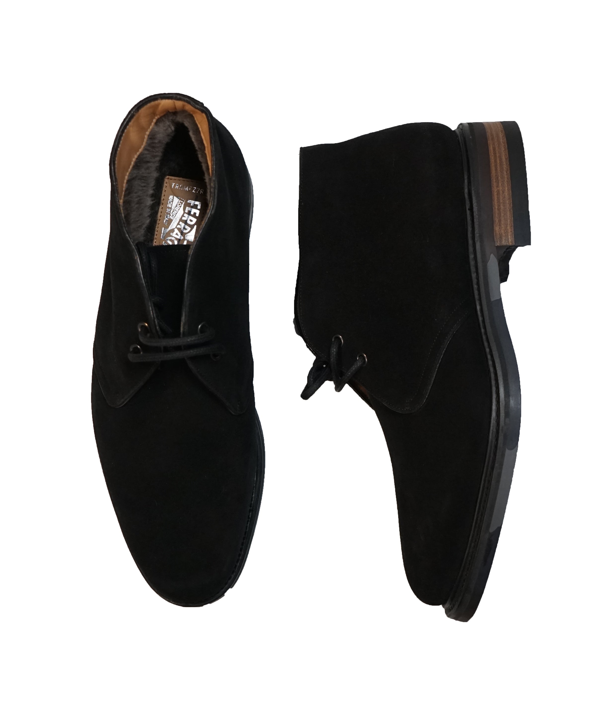 Ferragamo fur boots clearance