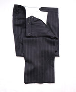 SAMUELSOHN - LORO PIANA "Extreme" Super 120’s Chalk Stripe Suit - 38R