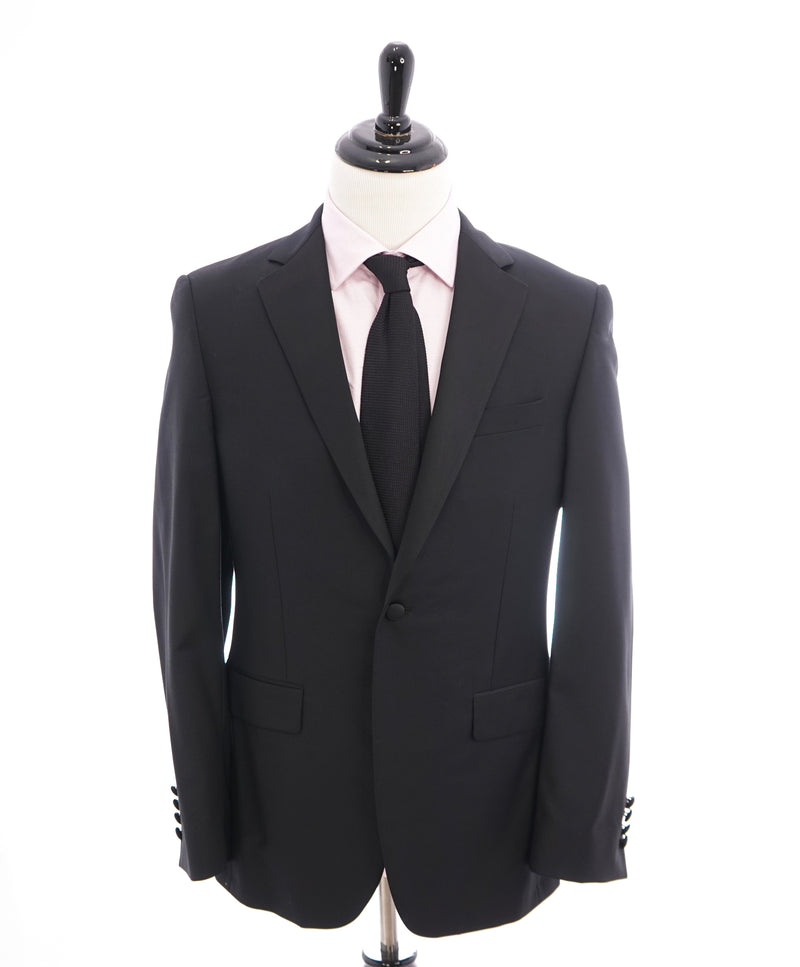 SAMUELSOHN - 1-Button Flat Front Notch Lapel Tuxedo Super 120's Suit - 40S