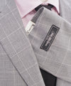 SAMUELSOHN - Notch Lapel "Performance" Gray Windowpane Check Suit - 42R