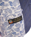 SAMUELSOHN - CUSTOM Blue Check Plaid "BARBERA" Fabric Suit - 42S/37W