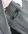 SAMUELSOHN - Super 120’s Medium Gray Textured Pattern Wool Suit - 38R