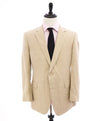 SAMUELSOHN - Camel Linen & Silk Blend Premium Grade Blazer - 44R