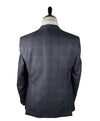 SAMUELSOHN - 2-Button Bold Plaid Gray Pink & Burgundy Blazer - 42R