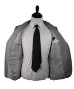 SAMUELSOHN - Custom Tailored Gray & Black Houndstooth Pattern Blazer - 40R