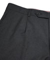 SAMUELSOHN - REDA 110’s Wool Gray Flat Front Dress Pants - 37W