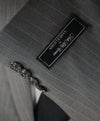SAMUELSOHN - Super 130’s Textured Wool Gray Birdseye Stripe Suit - 44L
