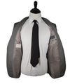 SAMUELSOHN - Super 130’s Textured Wool Gray Birdseye Stripe Suit - 42R