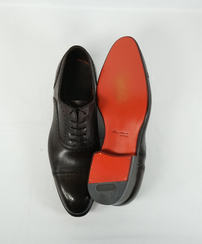 Goodyear Welted Leather Oxford Shoes