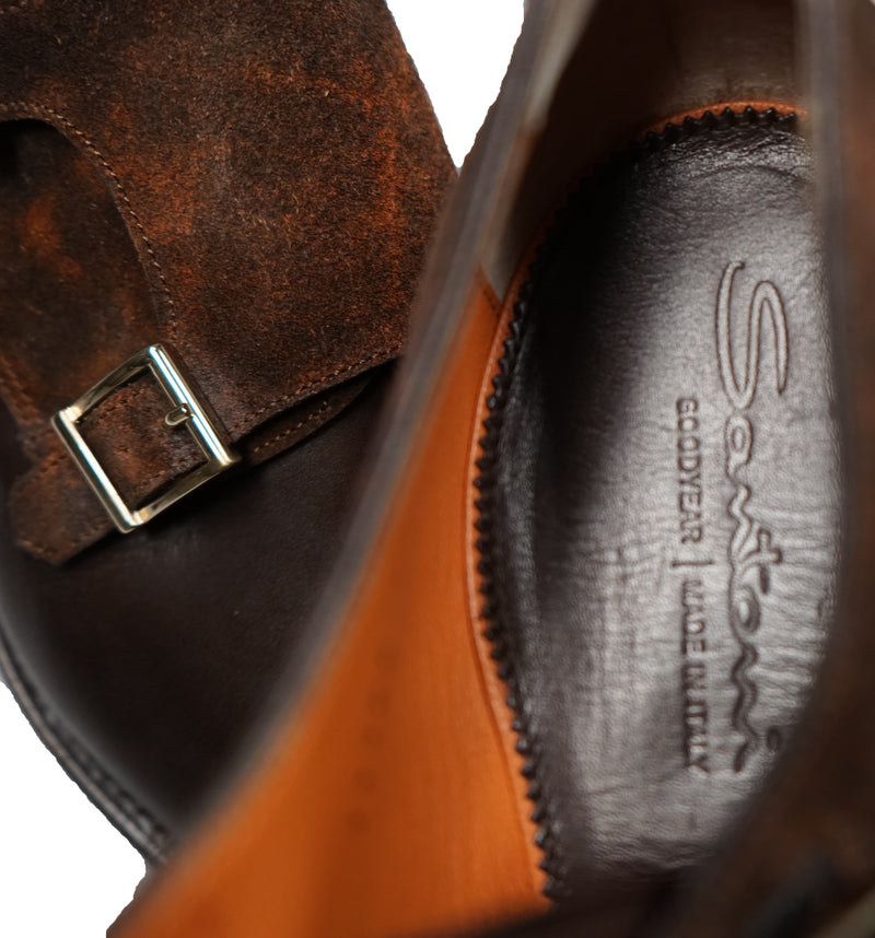 Santoni shop goodyear welt