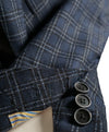 SARTORIE ZANARDELLI - Unlined Bold Plaid Patch Pocket Suit Made In Italy - 38R